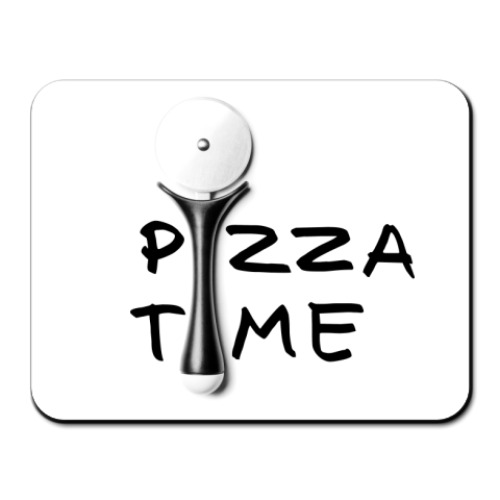 Коврик для мыши с принтом Pizza Time