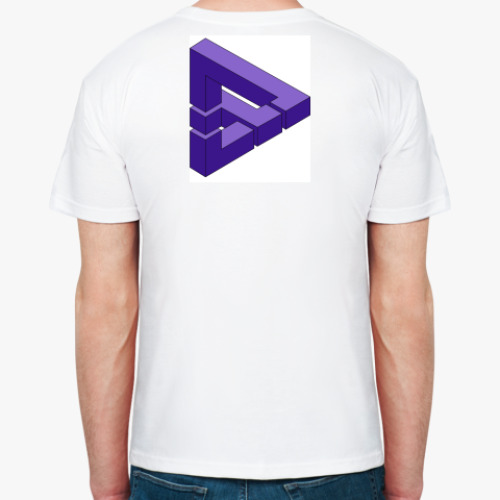 Футболка с принтом Optical illusion