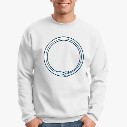 Свитшот с принтом Уроборос