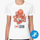 Женская спортивная футболка