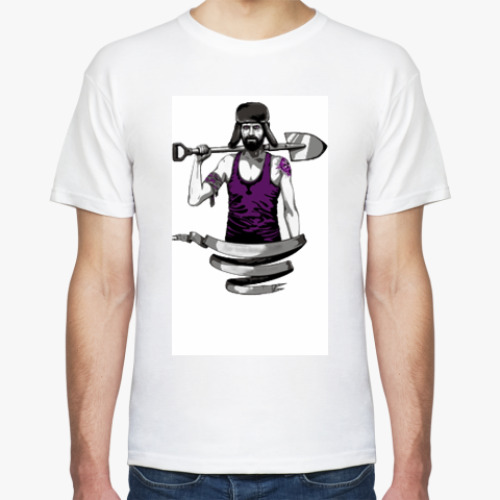 Футболка с принтом  Копарь