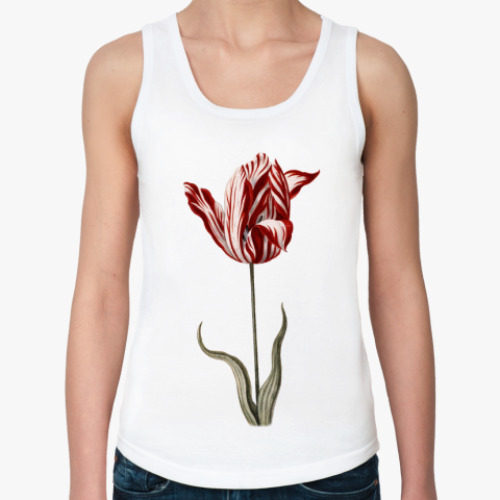 Женская майка с принтом The Flower