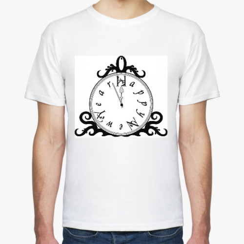 Футболка с принтом  New Year