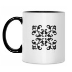 Кружка двухцветная