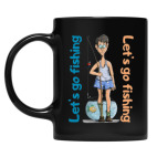 Кружка цветная UV-DTF