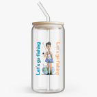 Банка с бамбуковой крышкой