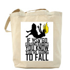 Холщовая сумка шоппер Chasing rabbits