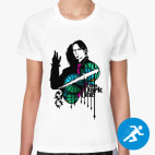 Женская спортивная футболка