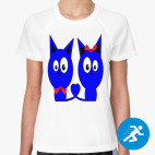 Женская спортивная футболка