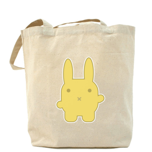 Сумка шоппер с принтом Зайка