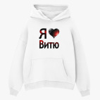 Толстовка худи оверсайз