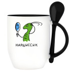 Кружка с ложкой