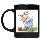 Кружка цветная UV-DTF