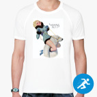 Мужская спортивная футболка