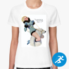 Женская спортивная футболка