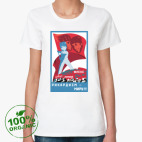 Женская футболка органик