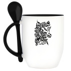 Кружка с ложкой