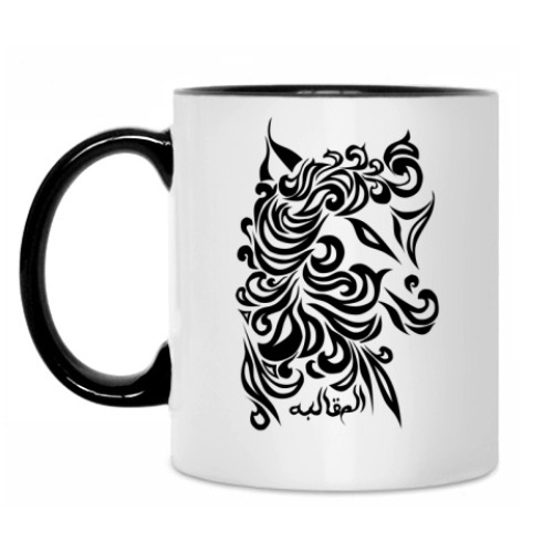 Кружка с принтом Восточная