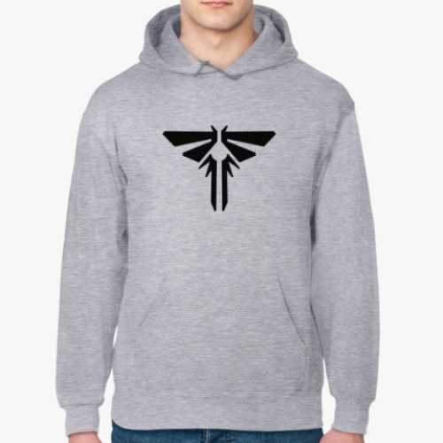 Толстовка худи с принтом The Last Of Us Fireflies Цикады