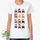 Женская футболка органик