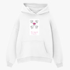 Толстовка худи оверсайз