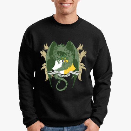 Свитшот с принтом ДРАКОНЫ ФЭНТЕЗИ