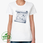 Женская футболка органик