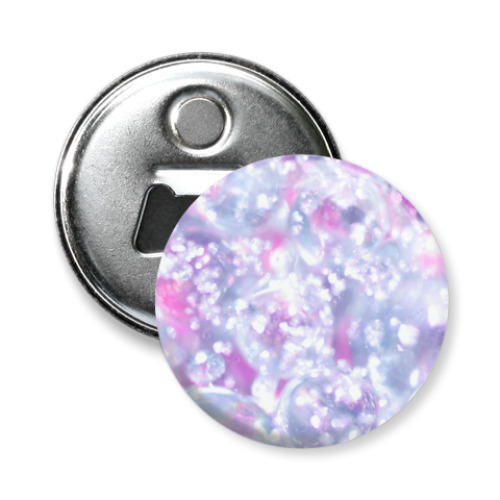 Магнит-открывашка с принтом гламур