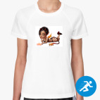 Женская спортивная футболка