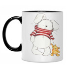 Кружка двухцветная