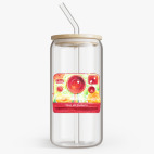 Банка с бамбуковой крышкой