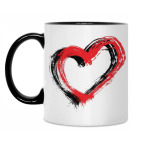 Кружка двухцветная