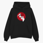 Толстовка худи оверсайз