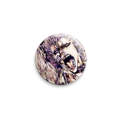 Значок 25мм с принтом  Grimjaw