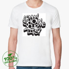 Мужская футболка органик