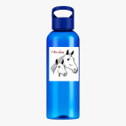 Прозрачная спортивная бутылка