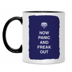 Кружка двухцветная