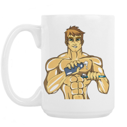 Кружка с принтом Утро