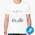 Мужская спортивная футболка