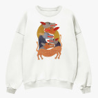 Свитшот оверсайз