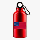 Металлическая бутылка 400 мл UV-DTF