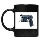 Кружка цветная UV-DTF