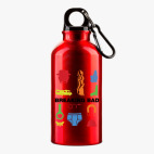 Металлическая бутылка 400 мл UV-DTF