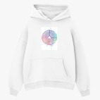 Толстовка худи оверсайз