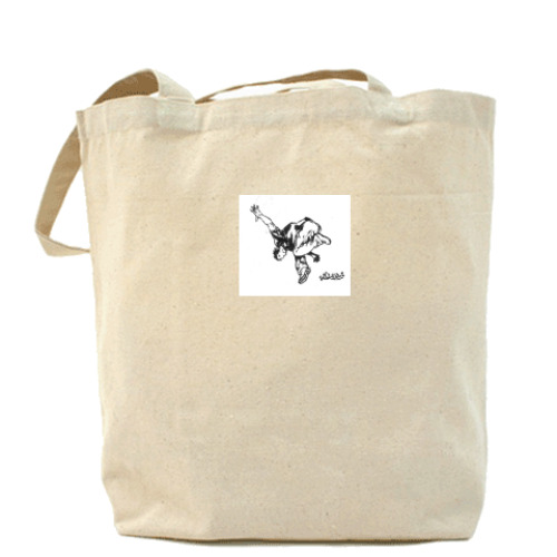 Сумка шоппер с принтом Parkour