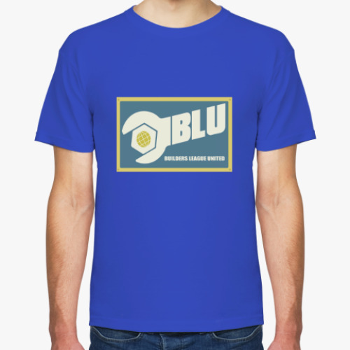Футболка с принтом TF2 Blue