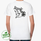 Женская футболка органик