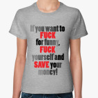 Женская футболка