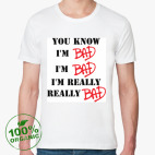 Мужская футболка органик