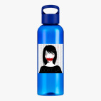 Прозрачная спортивная бутылка